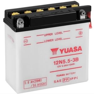 Baterie Moto Yuasa - 12N5.5-3B 12V 5,5AH 55A (CP)