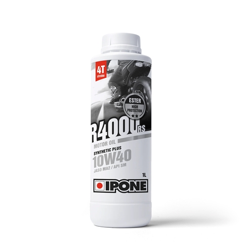Ulei motor Ipone R4000 RS 10W40 4T 1L disponibil in ambalaj de 1 L. Asigura protectie si performanta optima in conditii variate.