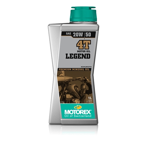 Ulei motor Motorex Legend 20W50 4T 1L Ulei motor Motorex Legend 20W50 4T 1L este un ulei de motor in patru timpi cu vascozitate 20W50