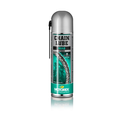 Spray lubrifiant lant Road White Motorex 500ML disponibil in ambalaj de 500 ML. Asigura protectie si performanta optima in conditii variate.
