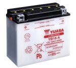 Baterie Moto Yuasa - YB18-A 12V 18AH 215A (DC Fara Acid)