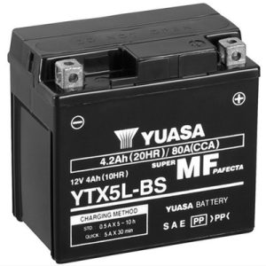 Baterie Moto Yuasa - YTX5L-BS 12V 4AH 80A (CP)